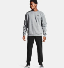 'Under Armour' Men's Rival Fleece Pants - Black -Under Armour Sales V5 1357129 001 FSF 1024x1024@2x