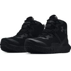 'Under Armour' Men's 6" Micro G® Valsetz Mid Tactical Boots - Black -Under Armour Sales s7.3023741 001 PAIR 1024x1024@2x