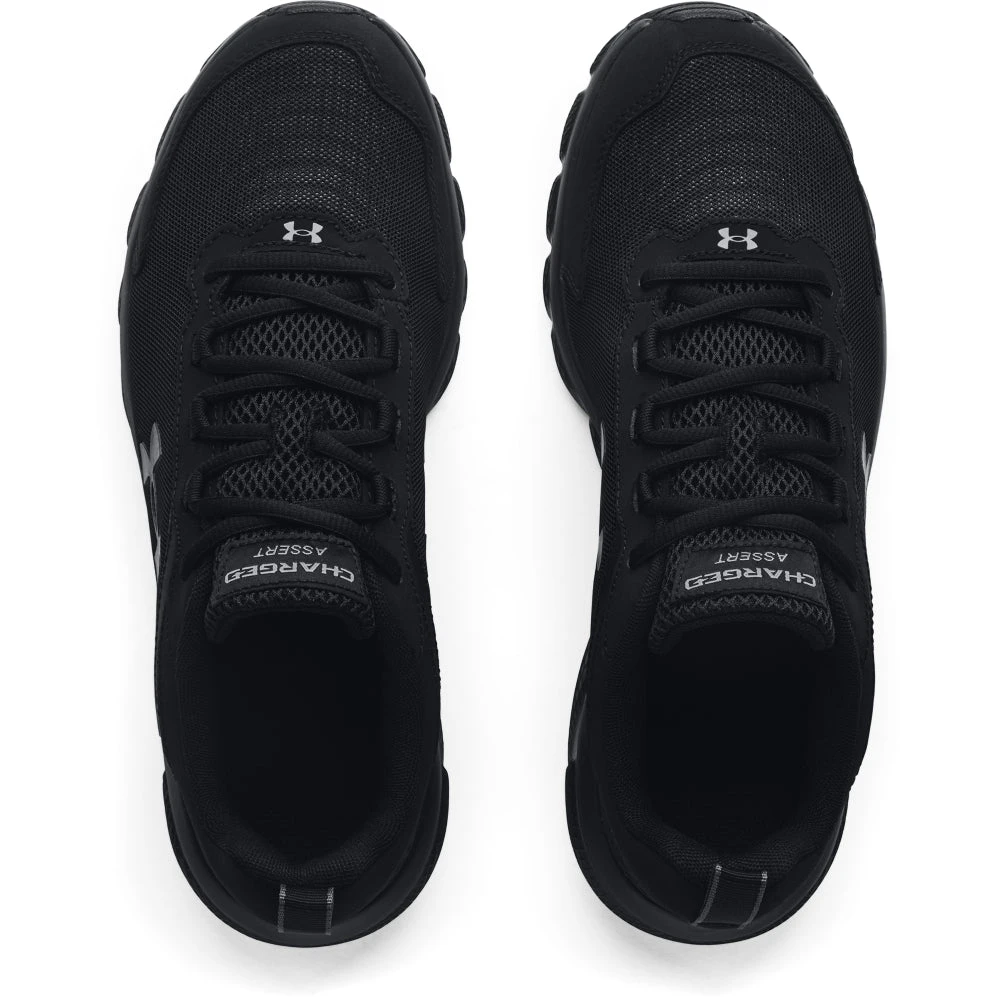 'Under Armour' Men's Charged Assert - Black / Black 2 'Under Armour' Men's Charged Assert - Black / Black - Image 2