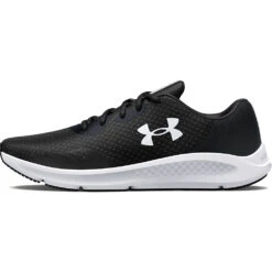 'Under Armour' Men's Charged Pursuit 3 - Black / White -Under Armour Sales s7.3024878 001 DETAIL4 1024x1024@2x