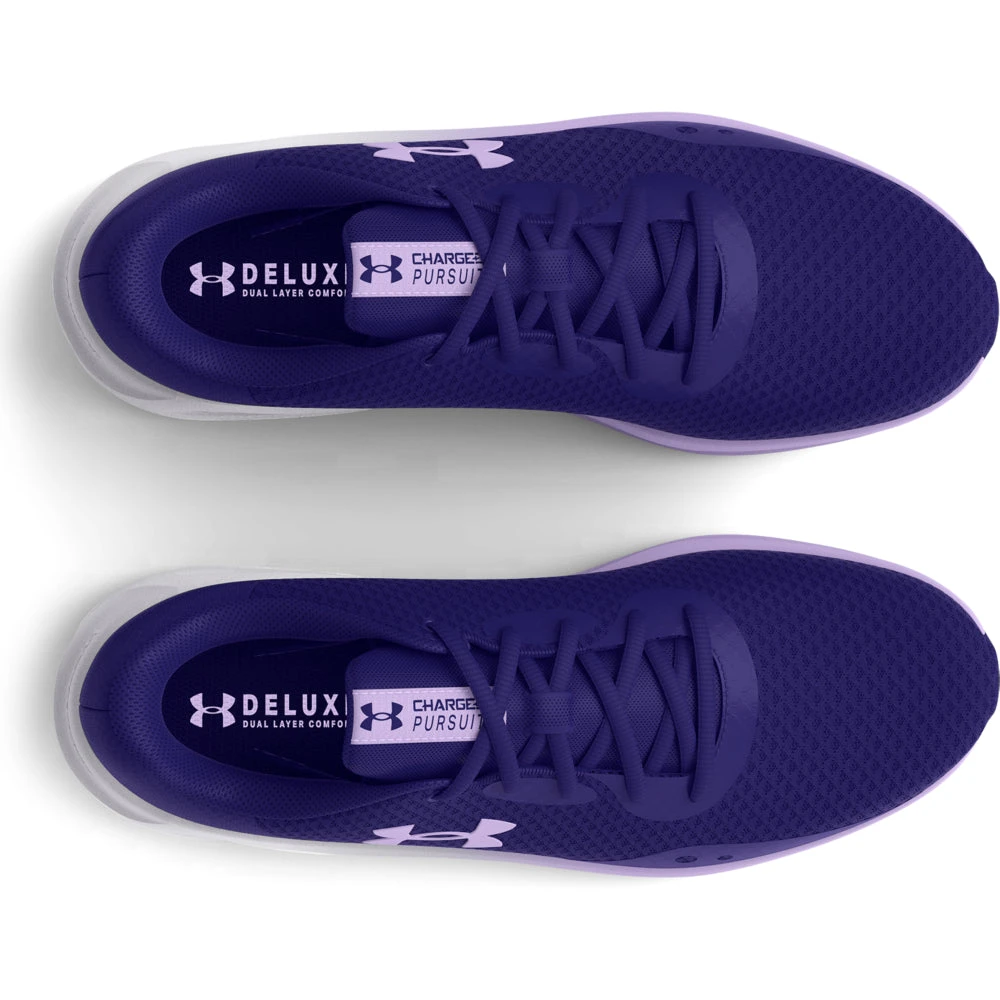 'Under Armour' Women's Charged Pursuit 3 - Sonar Blue / Nebula Purple 2 'Under Armour' Women's Charged Pursuit 3 - Sonar Blue / Nebula Purple - Image 2