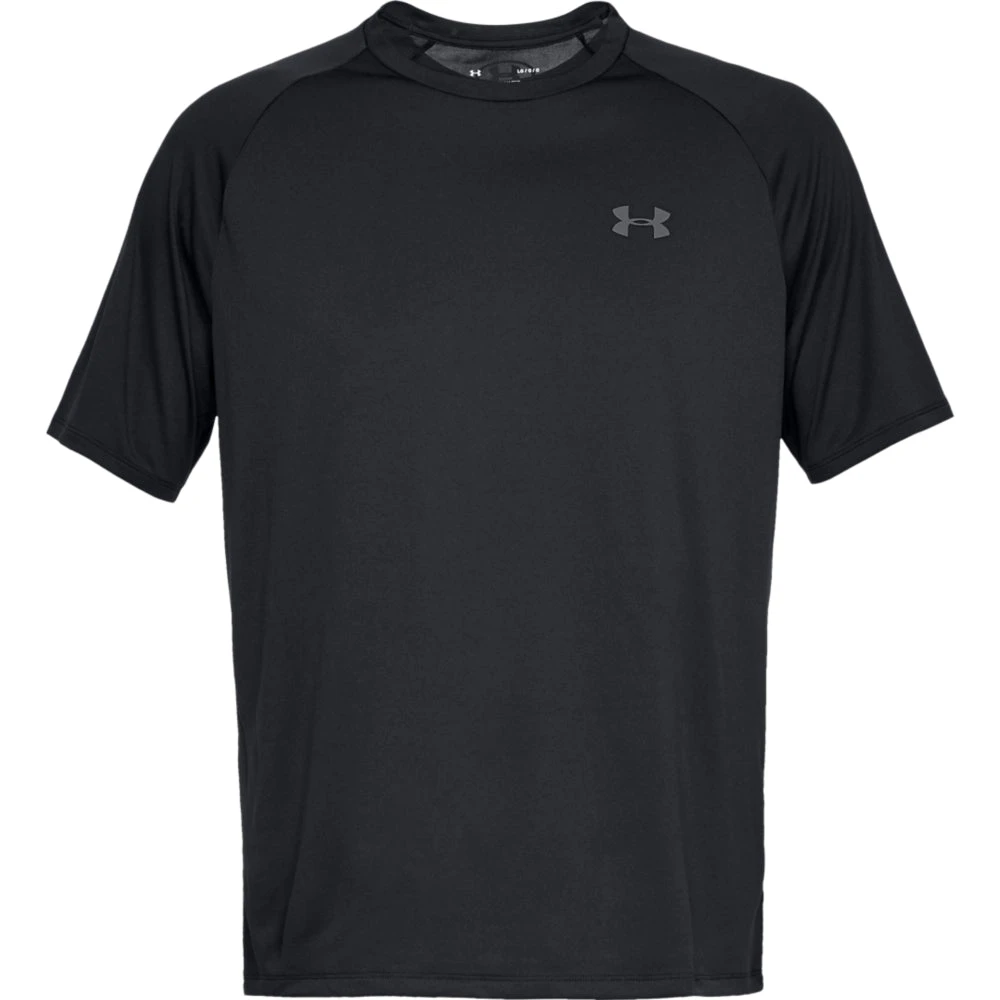 'Under Armour' Men's Tech 2.0 Tee - Black / Graphite 1 'Under Armour' Men's Tech 2.0 Tee - Black / Graphite