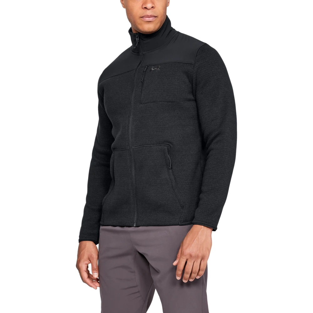 'Under Armour' Men's Specialist 2.0 Full Zip - Black 1 'Under Armour' Men's Specialist 2.0 Full Zip - Black