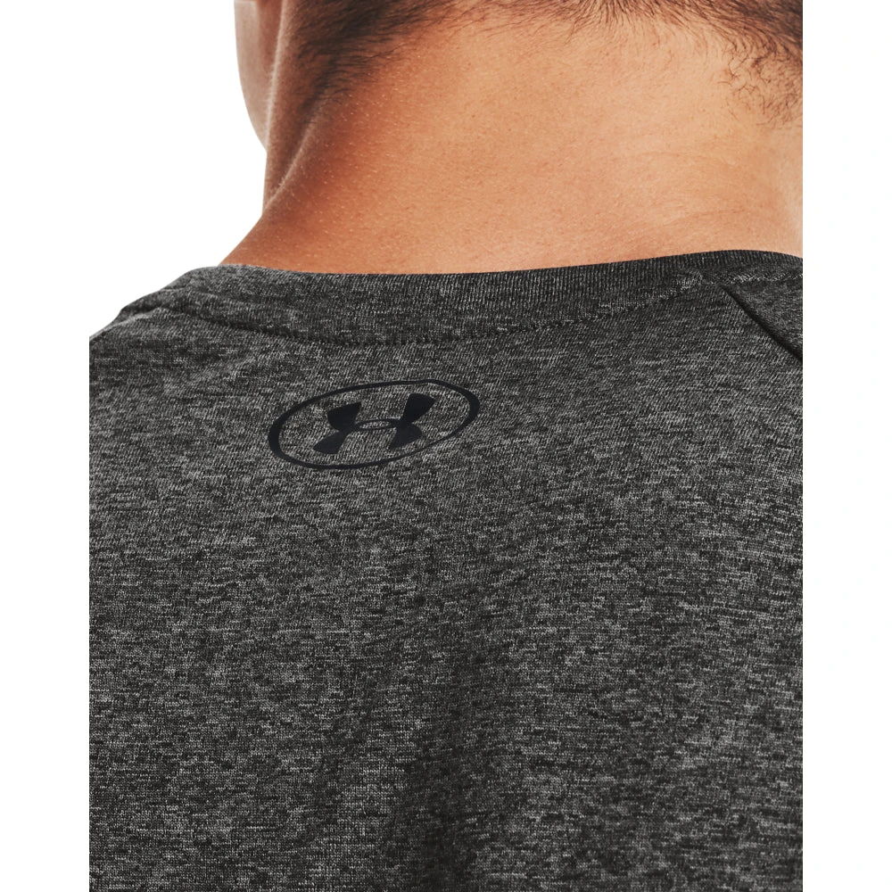 'Under Armour' Men's Tech 2.0 Tee - Carbon Heather 3 'Under Armour' Men's Tech 2.0 Tee - Carbon Heather - Image 3