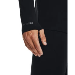 'Under Armour' Men's ColdGear® 2.0 Active Baselayer Crew - Black -Under Armour Sales s7.V5 1343244 001 SIDEDET 1024x1024@2x