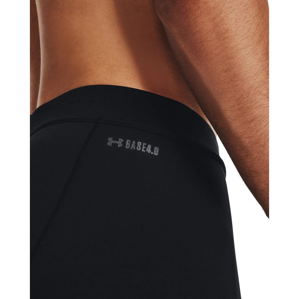 'Under Armour' Men's Coldgear Base 4.0 Leggings - Black 2 'Under Armour' Men's Coldgear Base 4.0 Leggings - Black - Image 2