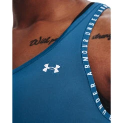 'Under Armour' Women's Knockout Tank - Cruise Blue / Capri -Under Armour Sales s7.V5 1351596 899 COLLAR 1024x1024@2x