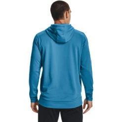 'Under Armour' Men's Armour Fleece® Big Logo Hoodie - Radar Blue / Halo Gray -Under Armour Sales s7.V5 1357085 422 BC 1024x1024@2x