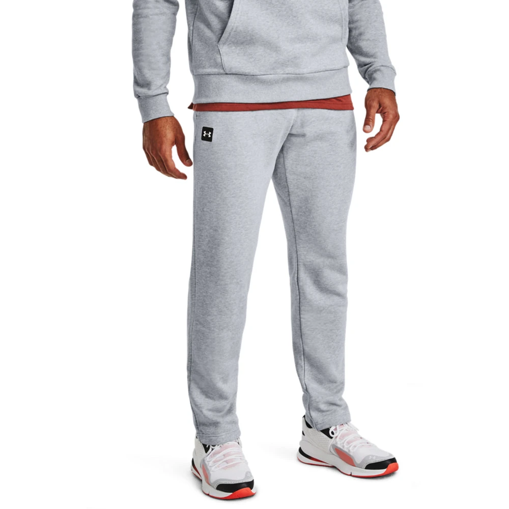 'Under Armour' Men's Rival Fleece Pants - Mod Grey Light Heather 3 'Under Armour' Men's Rival Fleece Pants - Mod Grey Light Heather - Image 3