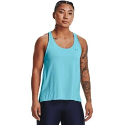 'Under Armour' Women's Knockout Mesh Back Tank - Opal Blue -Under Armour Sales s7.V5 1360831 293 FC 1024x1024@2x