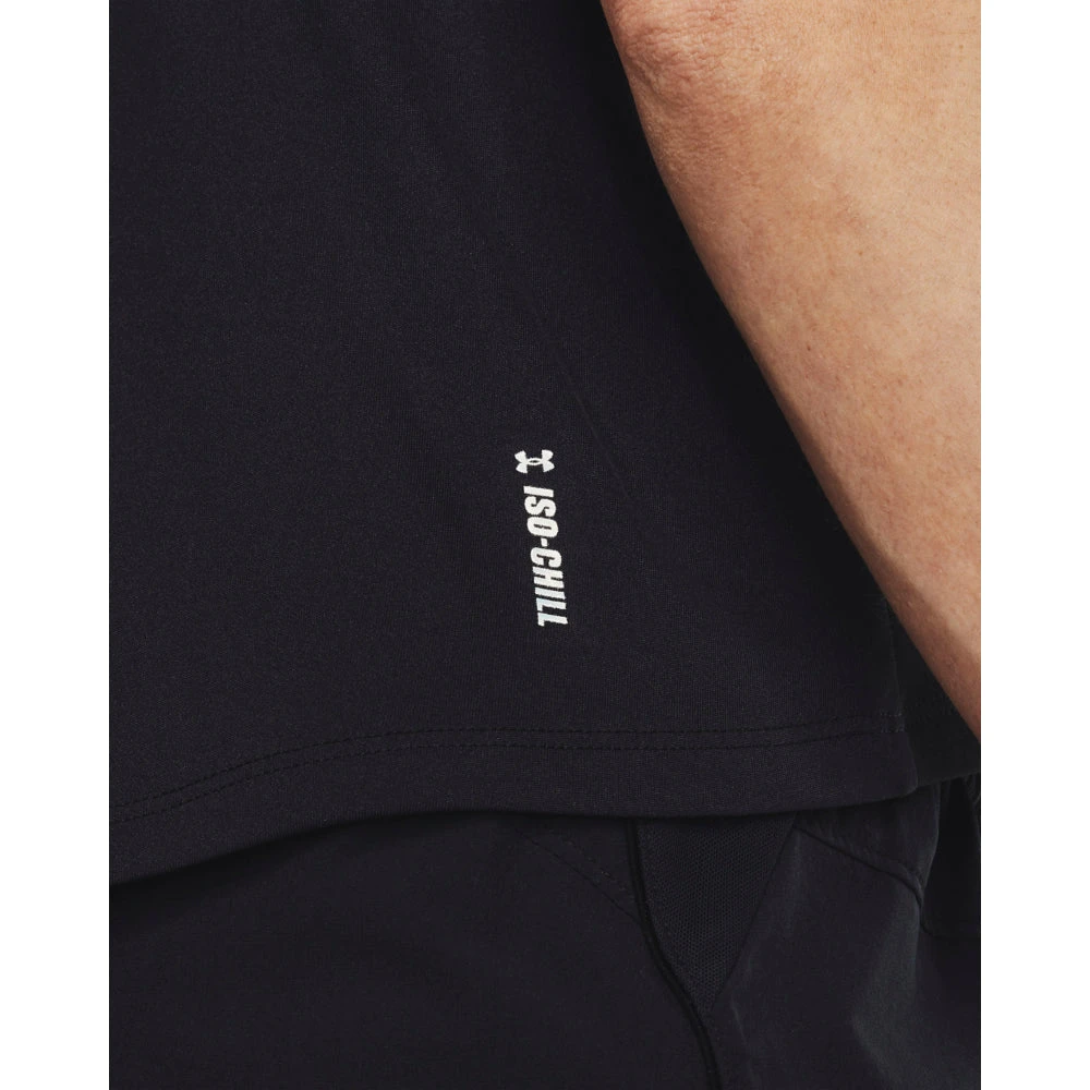 'Under Armour' Women's Iso-Chill Strappy Tank - Black 2 'Under Armour' Women's Iso-Chill Strappy Tank - Black - Image 2