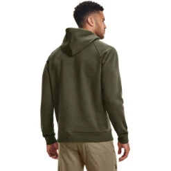'Under Armour' Men's Rival Fleece Antler Hoodie - Marine OD Green -Under Armour Sales s7.V5 1365679 390 BC 1024x1024@2x