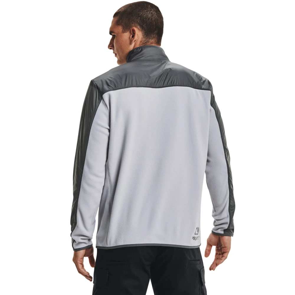 'Under Armour' Men's Polartec Forge 1/4 Zip - Mod Gray / Pitch Gray 2 'Under Armour' Men's Polartec Forge 1/4 Zip - Mod Gray / Pitch Gray - Image 2