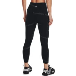 'Under Armour' Women's Meridian Print Ankle Leggings - Black / Metallic Silver -Under Armour Sales s7.V5 1369006 004 BC 1024x1024@2x