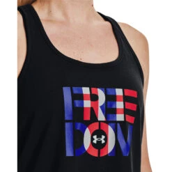 'Under Armour' Women's Freedom Tank - Black 5 'Under Armour' Women's Freedom Tank - Black -Under Armour Sales s7.V5 1370118 001 COLLAR 1024x1024@2x