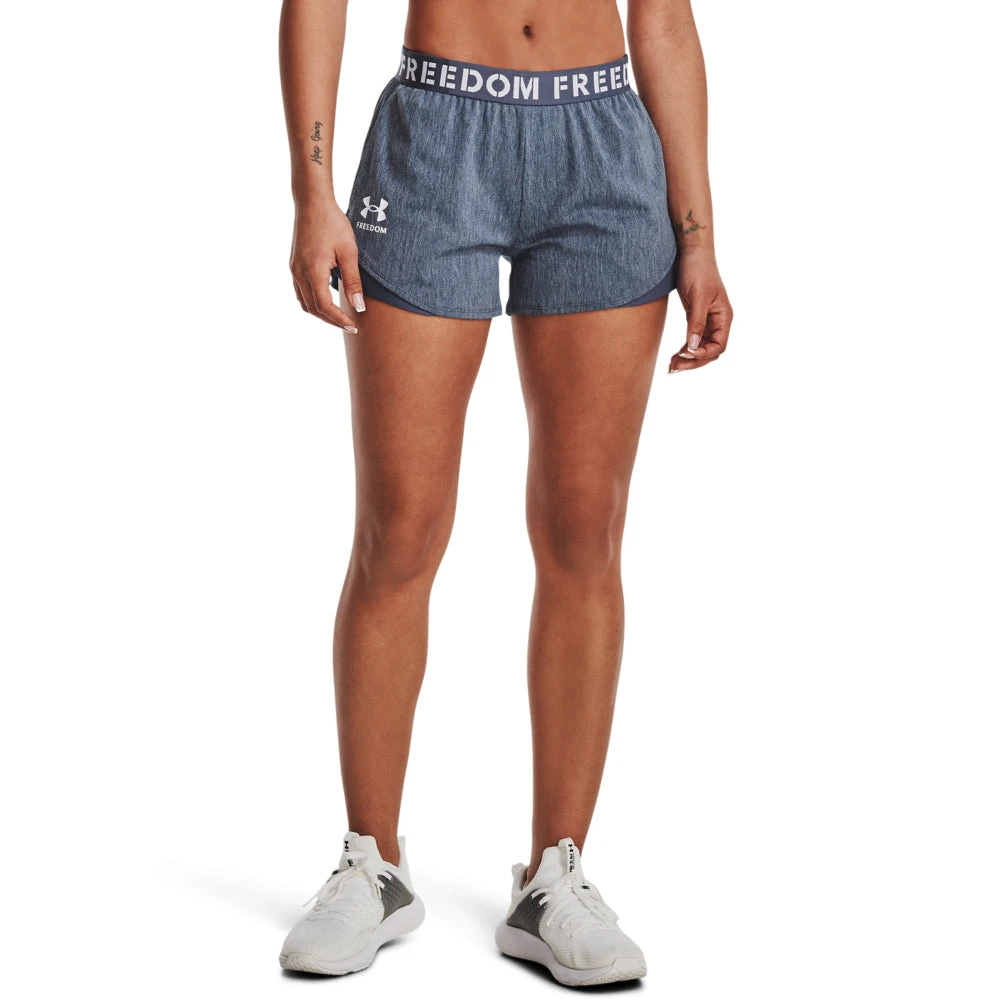 'Under Armour' Women's Freedom Play Up Shorts - Purple 2 'Under Armour' Women's Freedom Play Up Shorts - Purple - Image 2