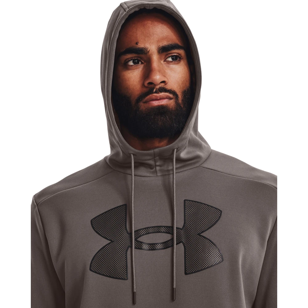 'Under Armour' Men's Fleece® Big Logo Hoodie - Fresh Clay 2 'Under Armour' Men's Fleece® Big Logo Hoodie - Fresh Clay - Image 2