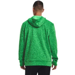 'Under Armour' Men's Fleece Twist Hoodie - Extreme Green -Under Armour Sales s7.V5 1373354 328 BC 1024x1024@2x