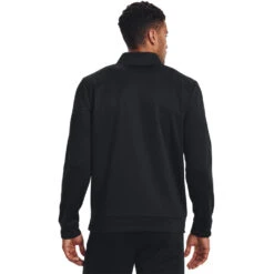 'Under Armour' Men's Armour Fleece 1/4 Zip Pullover - Black -Under Armour Sales s7.V5 1373358 001 BC 1024x1024@2x