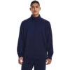 'Under Armour' Men's Armour Fleece 1/4 Zip Pullover - Midnight Navy / Black