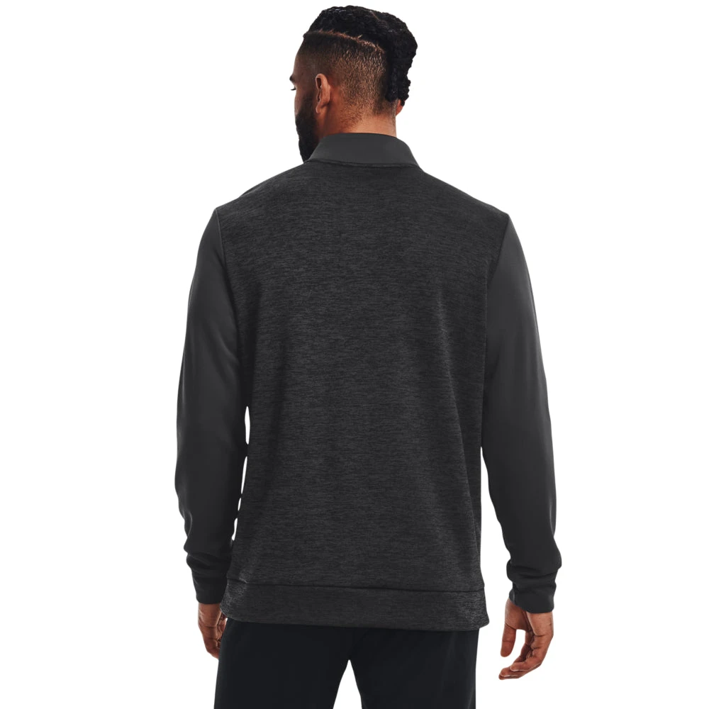 'Under Armour' Men's Fleece Twist 1/4 Zip - Jet Grey 3 'Under Armour' Men's Fleece Twist 1/4 Zip - Jet Grey - Image 3